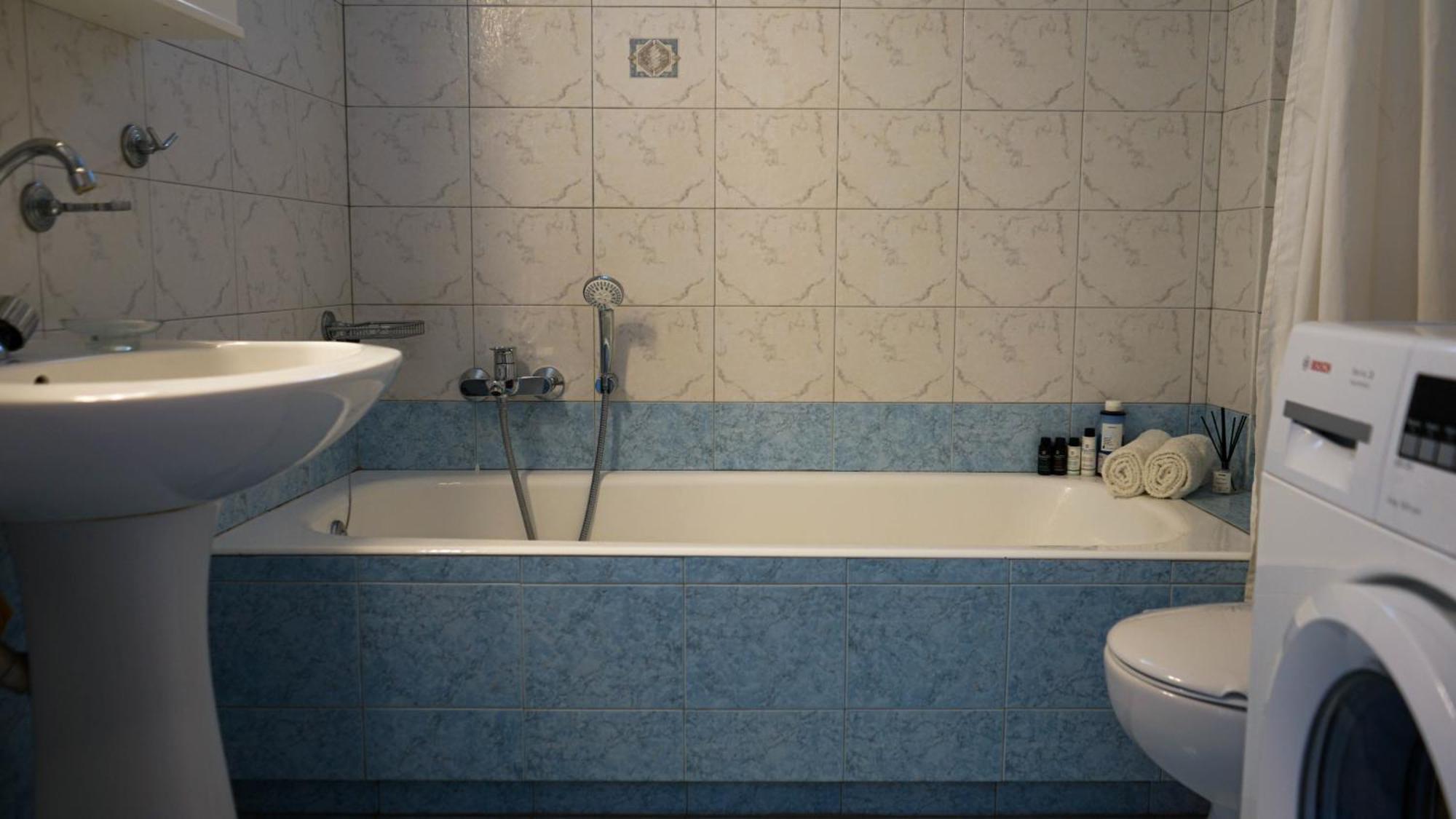 Urban Blue House Apartman Ájosz Nikólaosz Kültér fotó